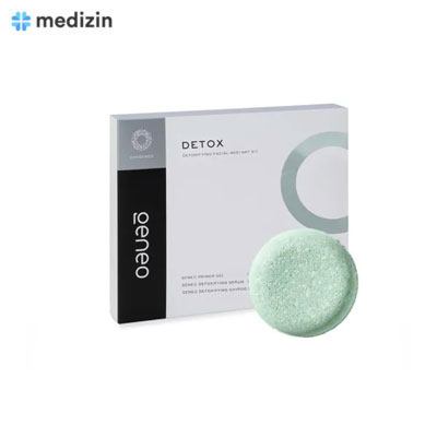 کیت مربعی پلاژن سم زدا Detox حاوی سرم افتر + ماسک افتر