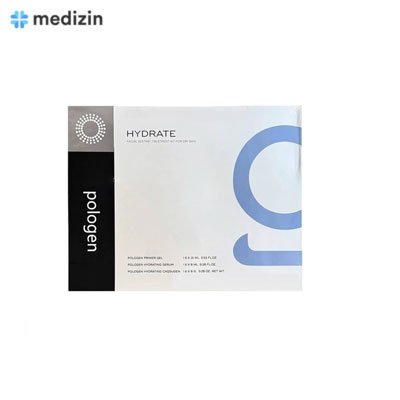 کیت مربعی پلاژن آبرسان Hydrate حاوی سرم افتر + ماسک افتر